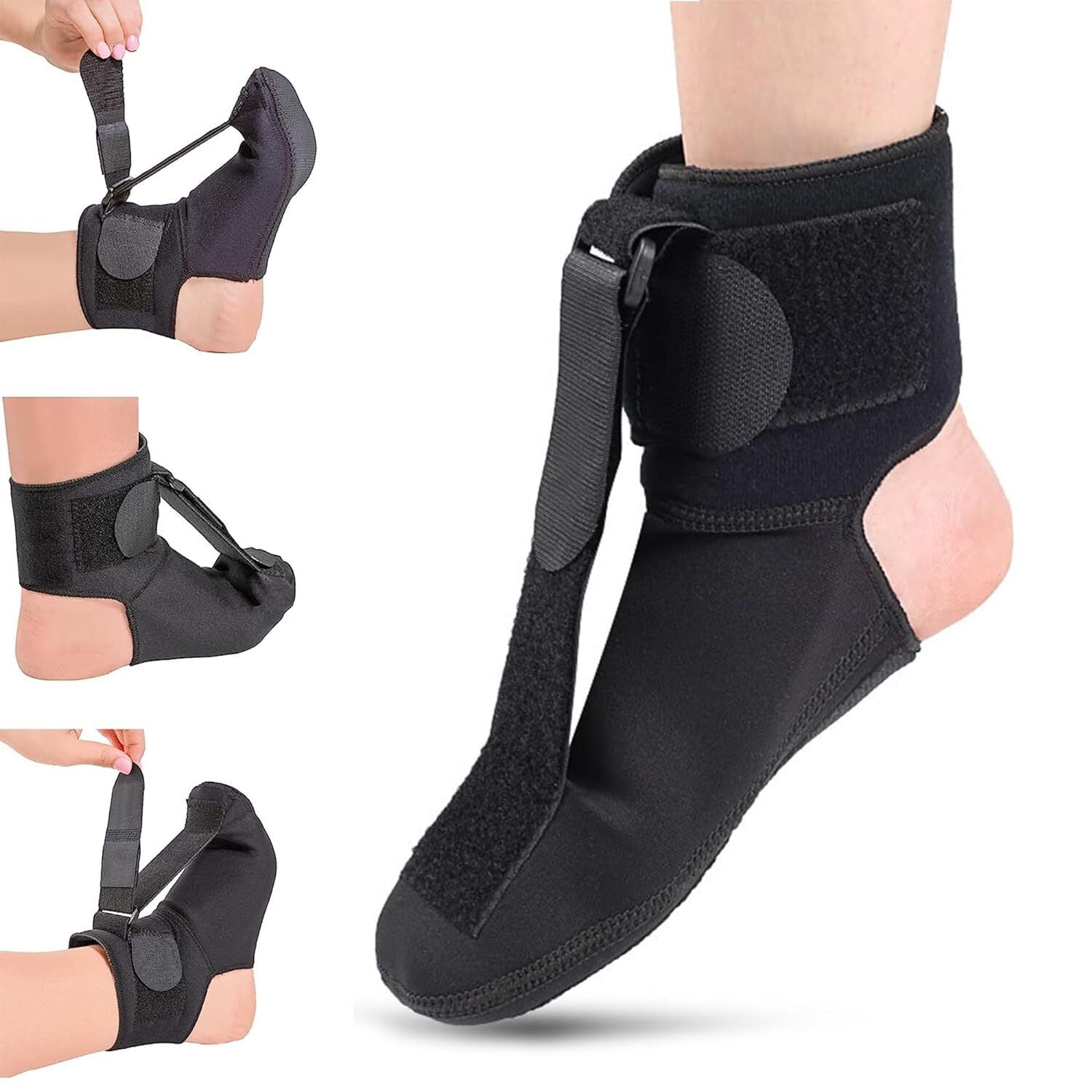 Plantar Fasciitis Night Splint Sock - Gentle Foot Support for Pain ...