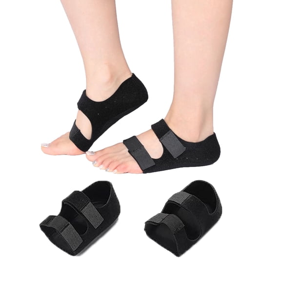 Plantar Fasciitis Relief & Arch Support Heel Cups (1 Pair) - 2-in-1 Heel-to-Arch Support for Women & Men, Heel Inserts with Adjustable Straps for Heel Pain & Flat Feet