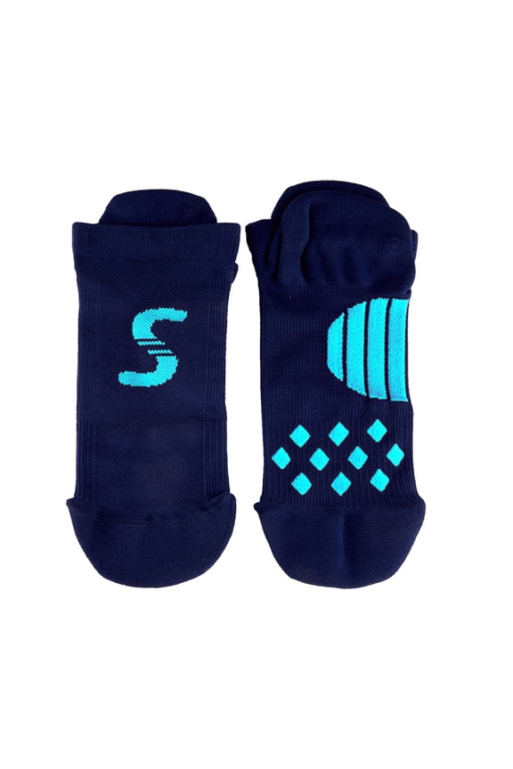 Plantar Fasciitis Sock By Stretch, Blue / Large/X-Large