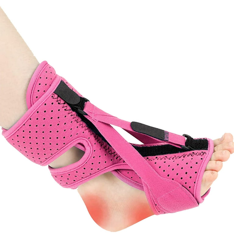 Plantar fasciitis Night splint foot support plantar fasciitis to relieve heel pain pink