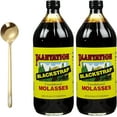 Plantation Blackstrap Molasses Unsulphured Organic, 31 Oz Rich in Flavor, with Moofin Golden