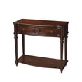 thumbnail image 1 of Butler Specialty Alexander 37"W Wood 1 Drawer Console Table- Cherry, 1 of 2