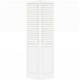 thumbnail image 1 of Plantation Louver Panel Solid Core White Wood Bi-fold Door, 1 of 3