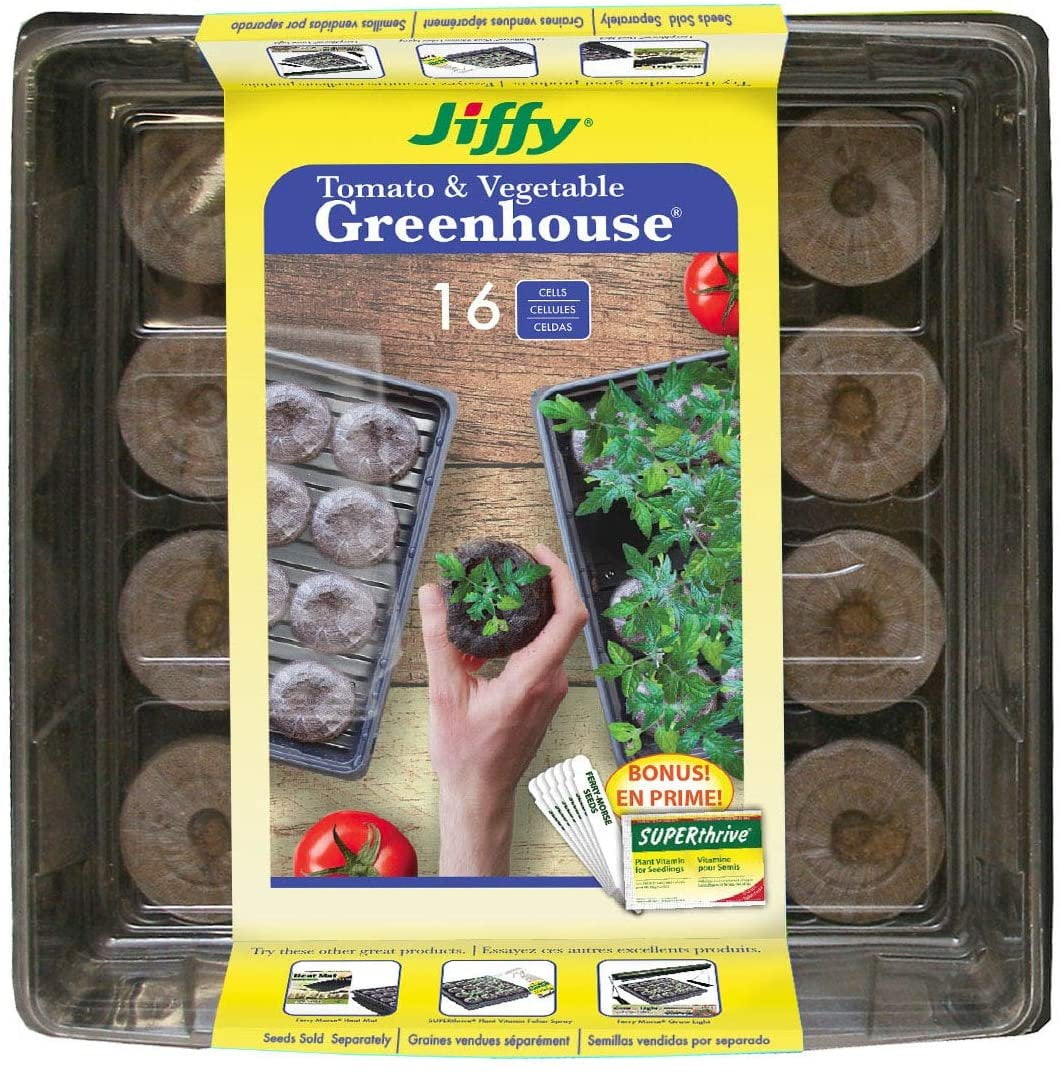 Plantation SuperTrive Seed Starter Tray - Plant Germination Tray - 11 In. W. x 11 In. L. — Interior & Exterior Use, Professional Finish