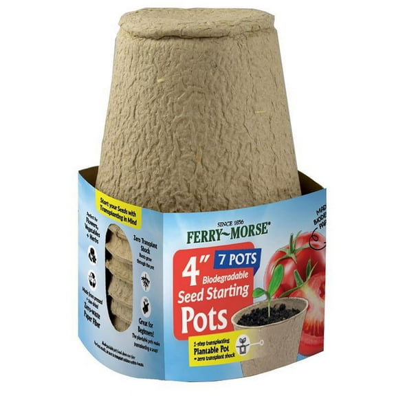 Plantation Products FR407 7PK 4" Round Pot