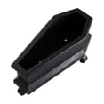 thumbnail image 1 of Planter Black Coffin Shaped 5 X 2 X 2 Inch Gothic Home Desktop Decor for Halloween Party, 1 of 7