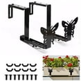Planter Box Brackets, Adjustable Window Boxes Planters Brackets with
