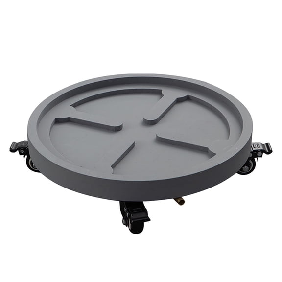 Planter Caddies Rolling Saucer Caddy with Wheels,Heavy Duty Wheeled Stand for Potted Plant,Round Plant Stand Mover Plant Roller Dolly for Indoor Outdoor