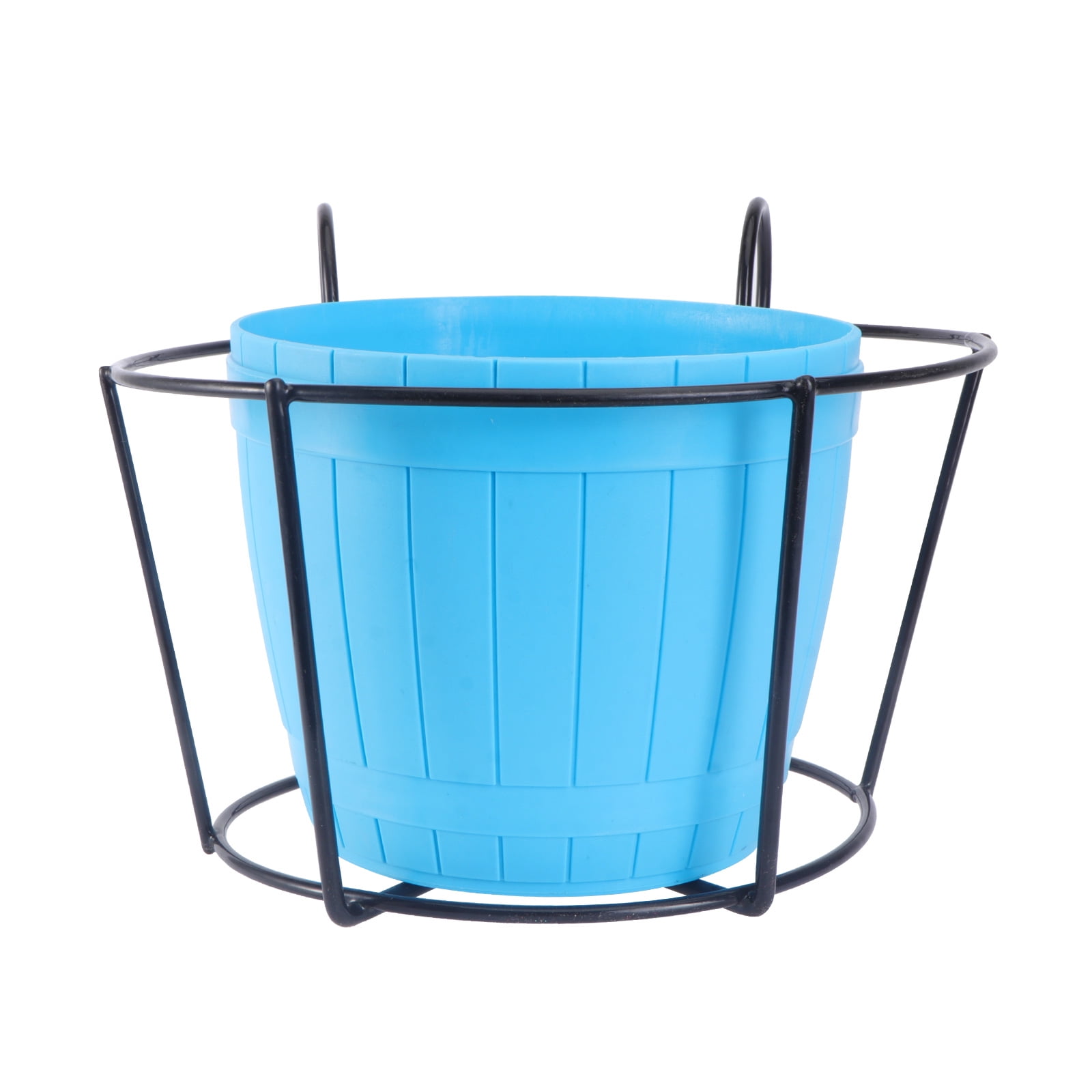 Planter Hanging Metal Iron Wall Over Rail The Planter Railing Balcony