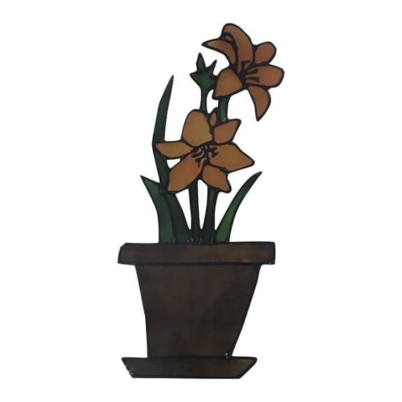 Planter Window Decal C Style - Decorative Self-Adhesive Waterproof Uv Resistant Removable Sticker For Window Planter Indoor Outdoor Garden Decoration - For Gardeners Plant Lovers