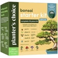 thumbnail image 1 of Planter's Choice Bonsai Tree Growing Kit - Grow 4 Indoor Bonsai Trees - Plant a Garden from Seeds - Unique Gardening Gifts for Women & Men Gardeners : Unusual Gift Ideas - Adults Gardener Gifts, 1 of 8
