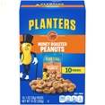 Planters Honey Roasted Peanuts (1 Oz Bags, Pack of 10)