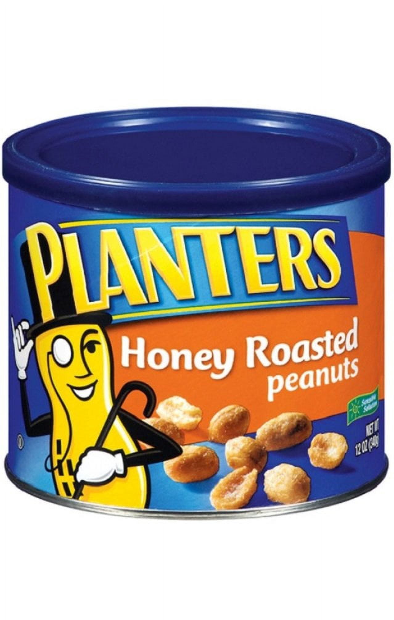 Planters Honey Roasted Peanuts MMF7 12 oz Pack of 6 - Walmart.com
