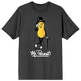 thumbnail image 1 of Planters Mr. Peanut Men's Black Short Sleeve Tee-XXL, 1 of 3