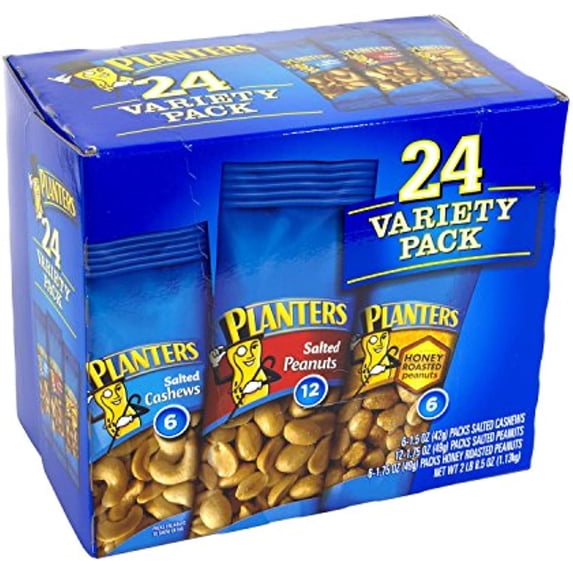 Planters Nut Variety Pack - 24 Ct.