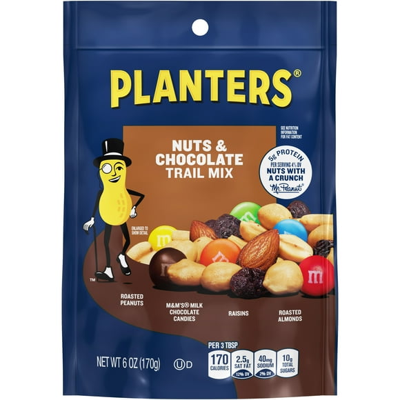 Planters Nuts & Chocolate Trail Mix, 6 oz