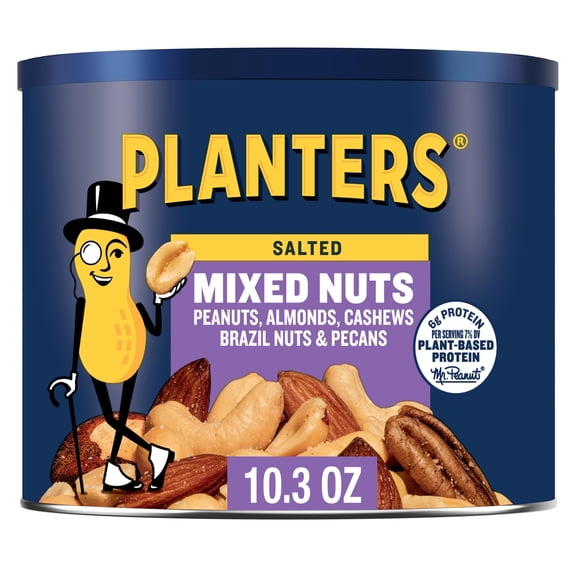 Planters Salted Mixed Nuts 10.3 Oz..