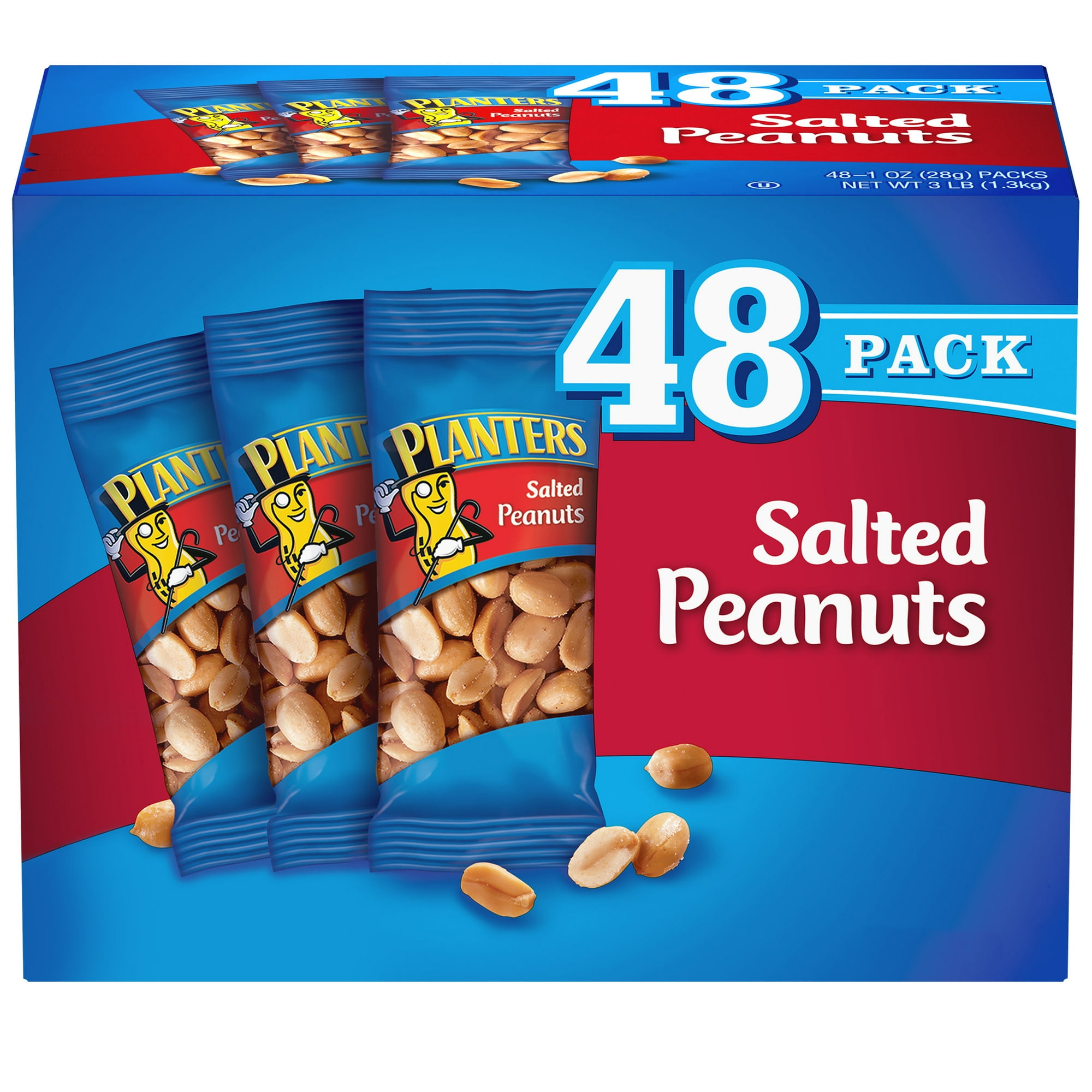 Planters Salted Peanuts, Single-Serve Packs (1 oz., 48 pk.)