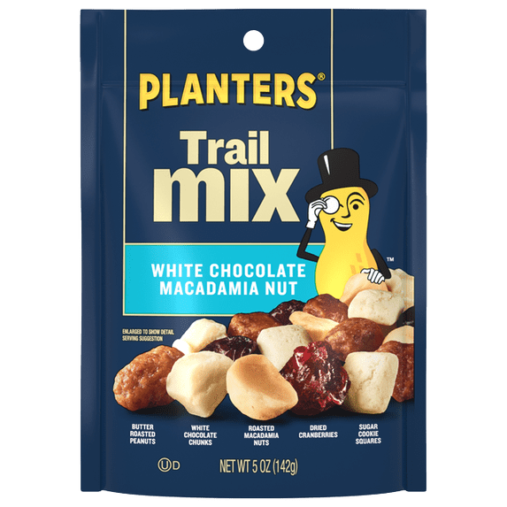 PLANTERS Trail Mix, White Choc Macadamia Nut, 5 oz