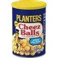 thumbnail image 1 of Planters White Cheddar Cheez Balls Cheese Flavored Snacks, 2.75 oz Canister, 1 of 16