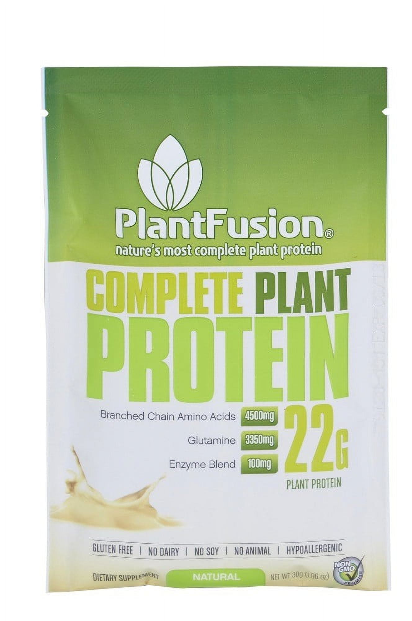 Plantfusion Protein Powder Packets, Vanilla, 12 Ct