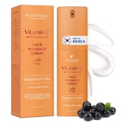 Plantifique Korean Vitamin C Face Massage Serum, Hydrating Anti-Aging