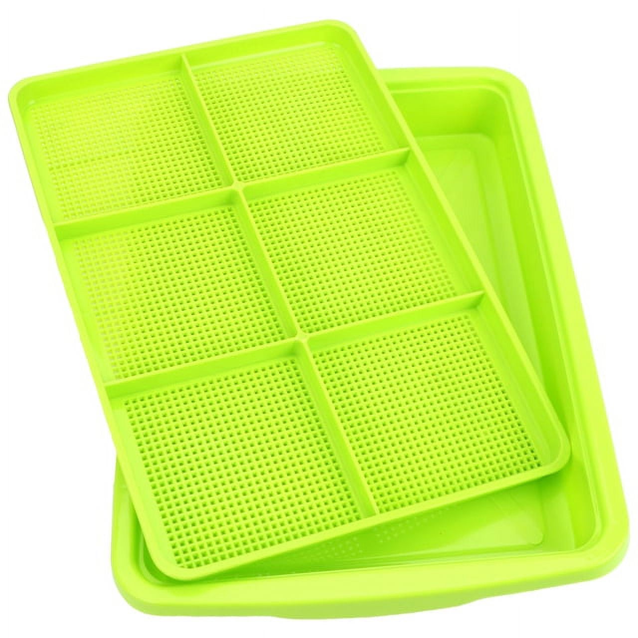 Planting Dishes Plate Seedling Tray Plant Tool 1 piece Growing Wheat seedlings Nursery Pots