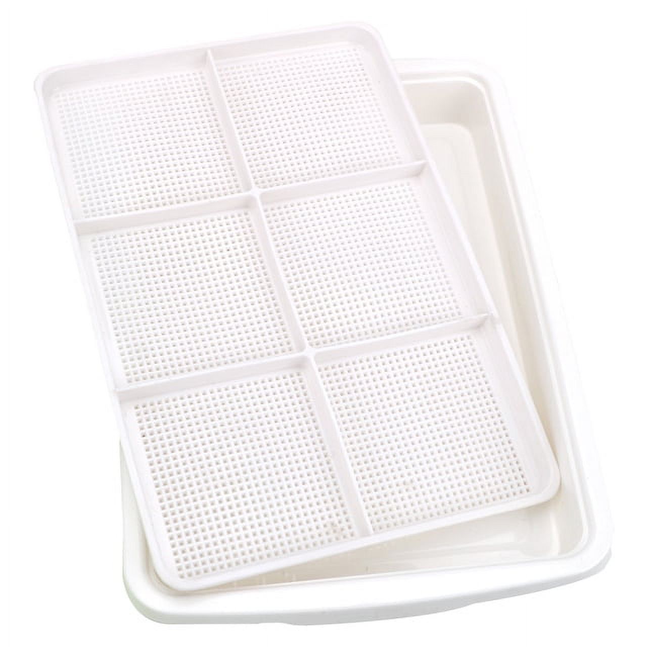 Planting Dishes Plate Seedling Tray Plant Tool 1 piece Growing Wheat seedlings Nursery Pots