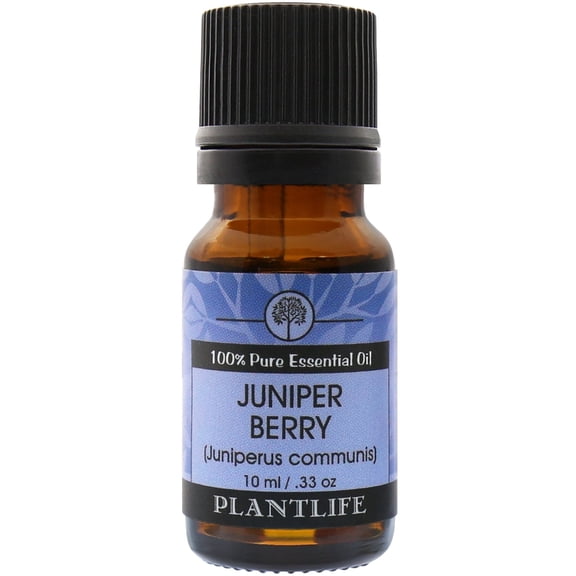 Plantlife Juniper Berry Aromatherapy Essential Oil - Straight From The Plant 100% Pure Therapeutic Grade - No Additives or Fillers - 10 ml
