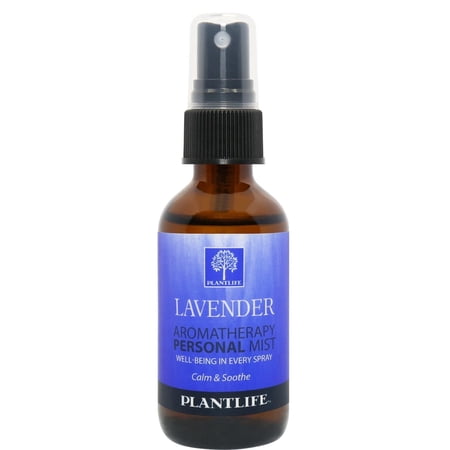 Plantlife Lavender Mist Face and Body Spray - Straight From The Plant 100% Pure Therapeutic Grade - Take with You Everywhere - Made in California 2 oz