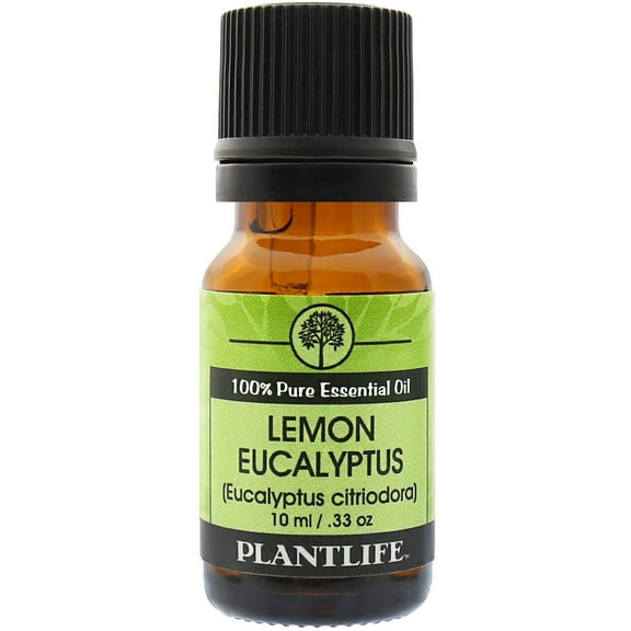 Plantlife Lemon Eucalyptus Aromatherapy Essential Oil - Straight From The Plant 100% Pure Therapeutic Grade - No Additives or Fillers - 10 ml
