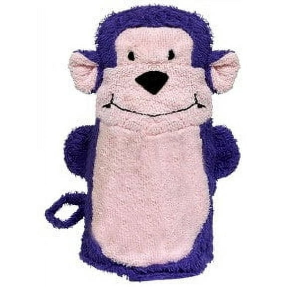 Plantlife Monkey Ramie Bath Scrubby  Handmade with Soft Cotton and Natural Fibers