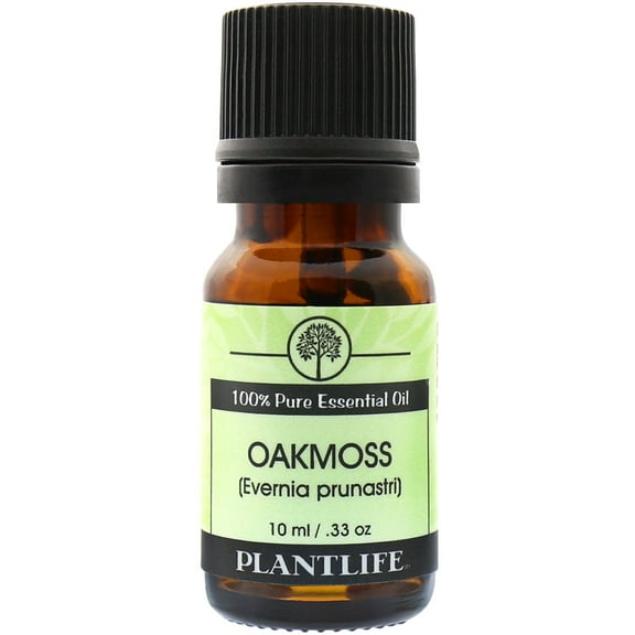 Plantlife Oakmoss Aromatherapy Essential Oil - Straight From The Plant 100% Pure Therapeutic Grade - No Additives or Fillers - 10 ml