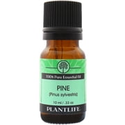 Plantlife Pine Aromatherapy Essential Oil - Straight From The Plant 100% Pure Therapeutic Grade - No Additives or Fillers - 10 ml