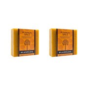 Plantlife Pumpkin Spice Bar Soap 2 Pack, 4 oz Each   Moisturizing, Plant-Based, Made in California