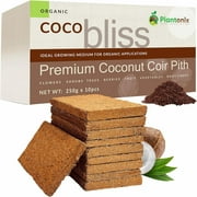 Plantonix Coco Bliss Coco Coir/ Pith Soil Medium 250g 10 Bricks 1.2 cu ft