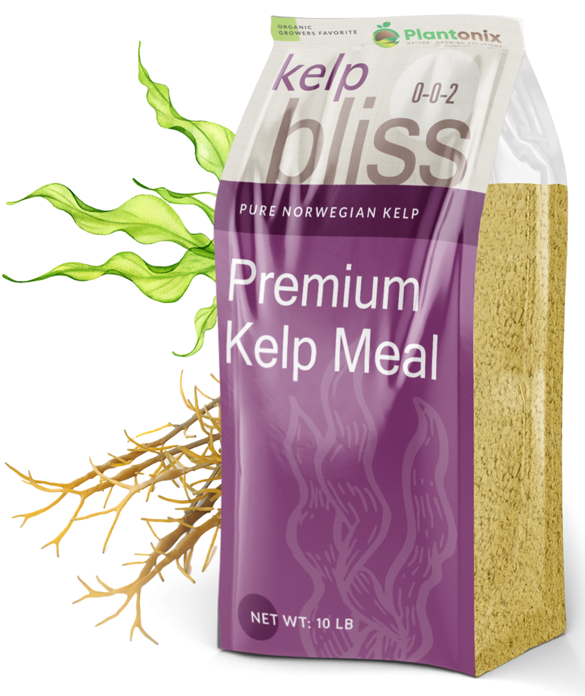 Plantonix Kelp Bliss Pure Norwegian Kelp Soil Amendment & Fertilizer - 10 lb