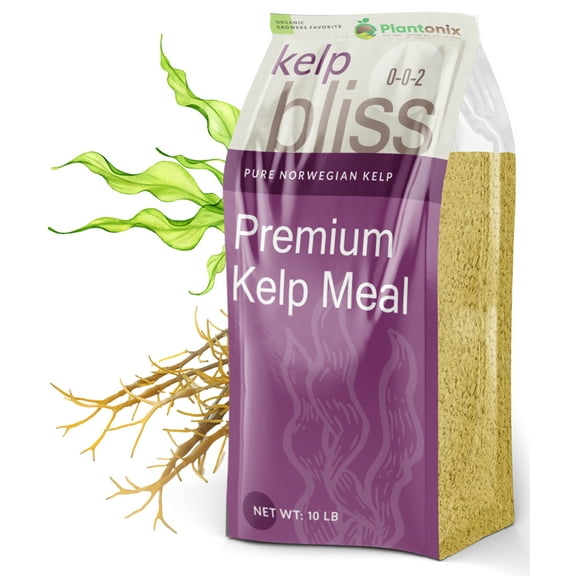 Plantonix Kelp Bliss Pure Norwegian Kelp Soil Amendment & Fertilizer - 10 lb