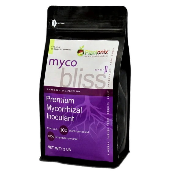 Plantonix Myco Bliss Premium Mycorrhizal Fungi Organic Inoculant for Plants 5 LB