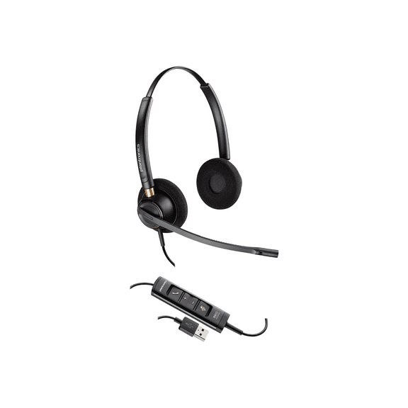 Pre-Owned Plantronics EncorePro HW525 Headset - 203444-01