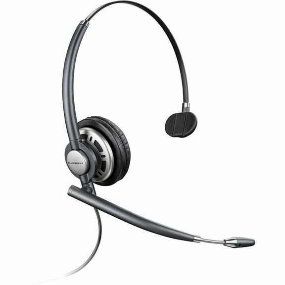 Plantronics EncorePro Premium Monaural Over-the-Head Headset w/Noise Canceling Microphone
