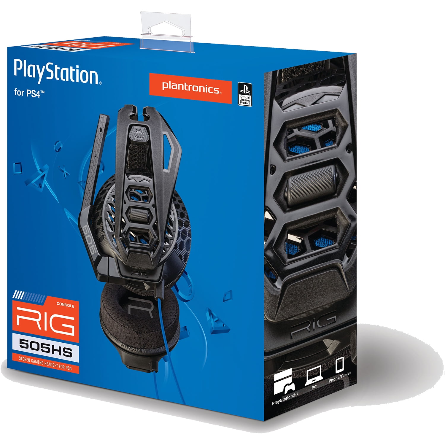 Plantronics RIG 505 HS Gaming Headset for Playstation 4, PC with