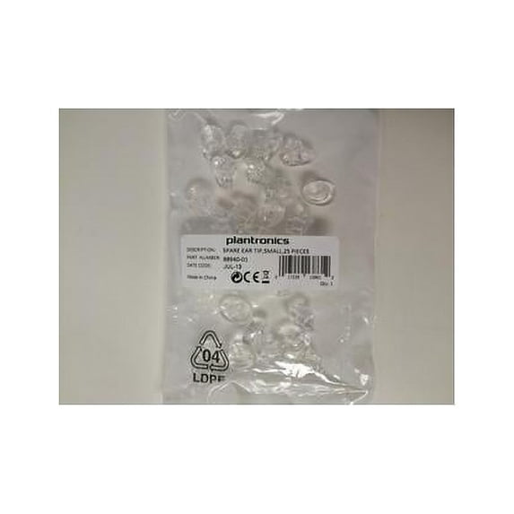 Plantronics Savi 25pcs Small Eartips Replacement Eartips for Headsets