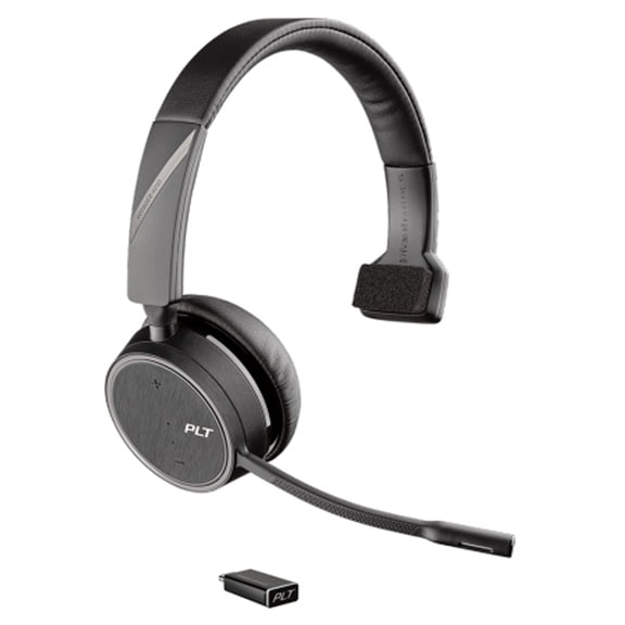 Plantronics Voyager 4210 UC, USB-C Bluetooth wireless headset systems for office workers