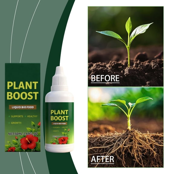 Plants Growth Nutrient Solution 50ml,Home Gardening Plant Rooting Supplement with Fast Rooting and Growth Enhancement,Easy Application for Indoor Outdoor Flowers Herbs and Vegetable Care-A