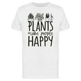 thumbnail image 1 of Plants Make People Happy T-Shirt Men -Image by Shutterstock, Male 3X-Large, 1 of 2