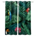 thumbnail image 1 of Plants Summer Jungle Living Room Curtain Curtains Bathroom Bedroom Decor Kids Curtain Panels With Grommets Win, 1 of 5