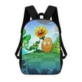 thumbnail image 1 of Plants Vs Zombies Backpack, 17 Inch Laptop Backpack, Water-Resistant BookBag, Adjustable Shoulder Straps, Durable 600D Polyester, 1 of 1