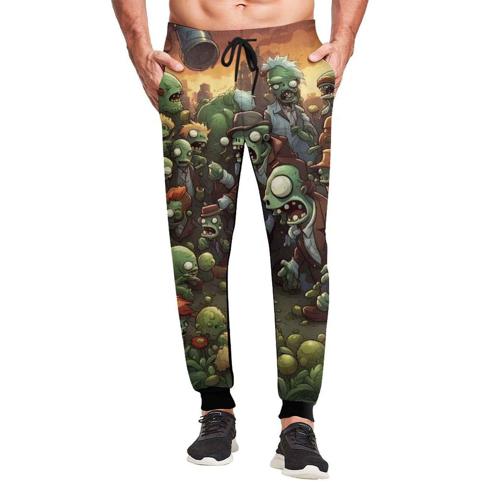 Plants Vs. Zombies Battle Mens Sweatpants Joggers Pants Trousers Daily ...