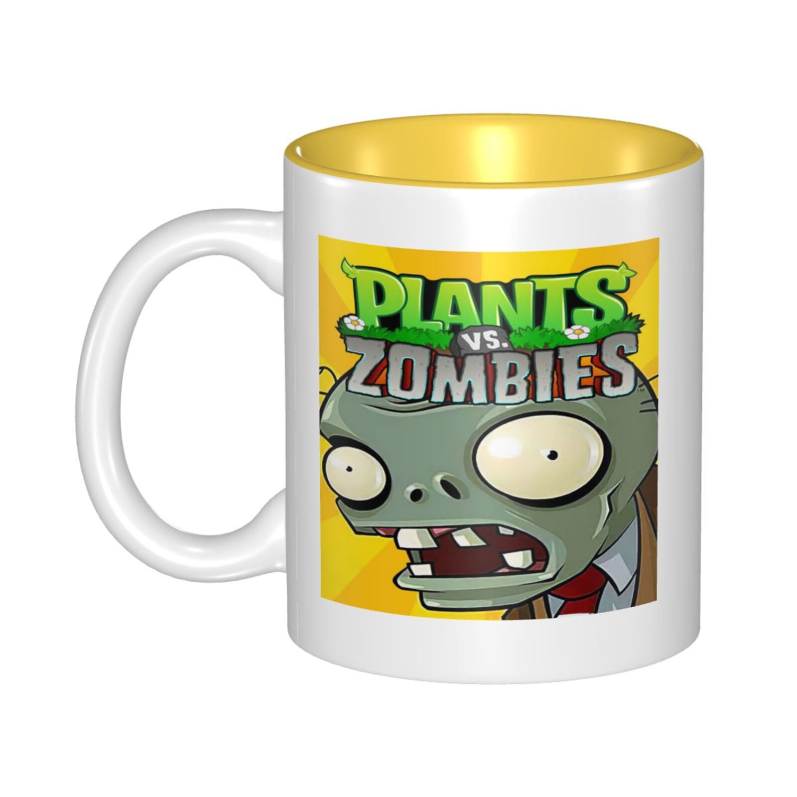 Plants Vs Zombies Coffee Tea Ceramic Mug Office Work Cup Gift